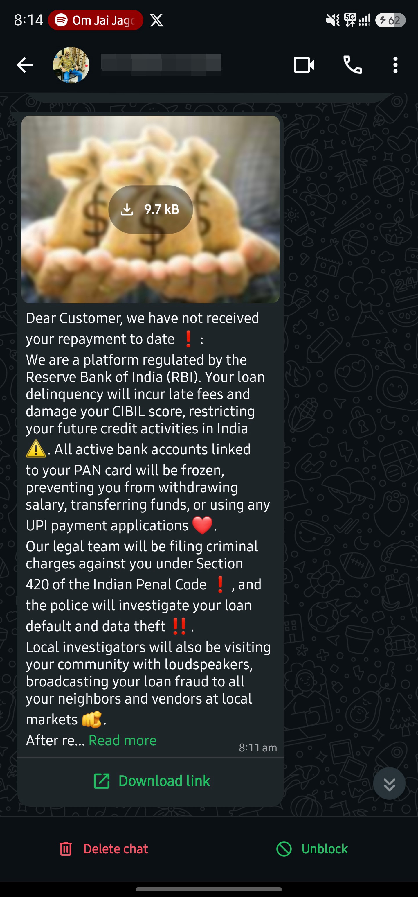 Scam alert ⚠️ 
