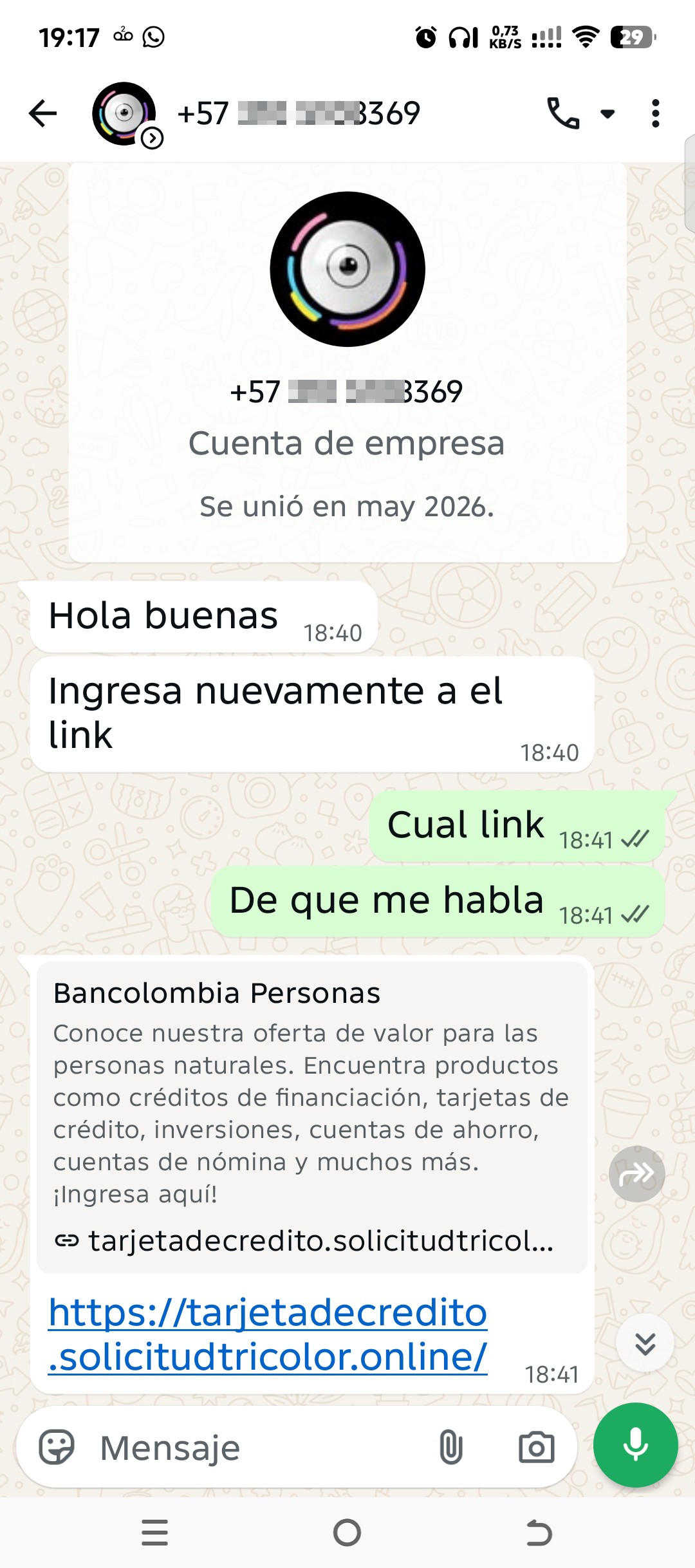 edtafa de tarjeta