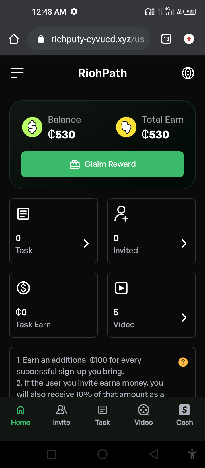 is richpath be true link or scam