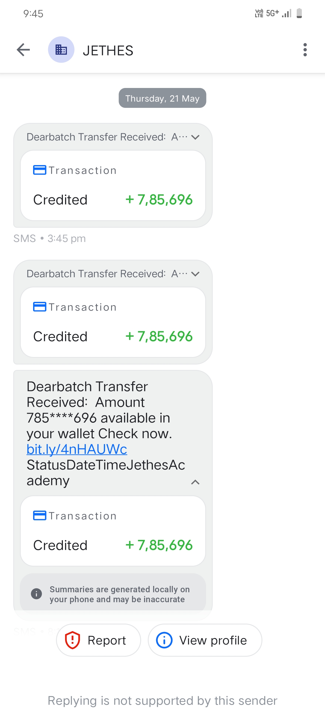 🚨 SCAM ALERT — Be careful! ⚠️

❌ Do not send money to unknown persons.