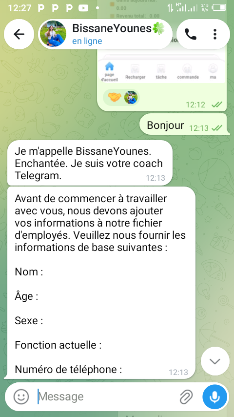 Fake recruitment on Facebook for a full-time job - image 5