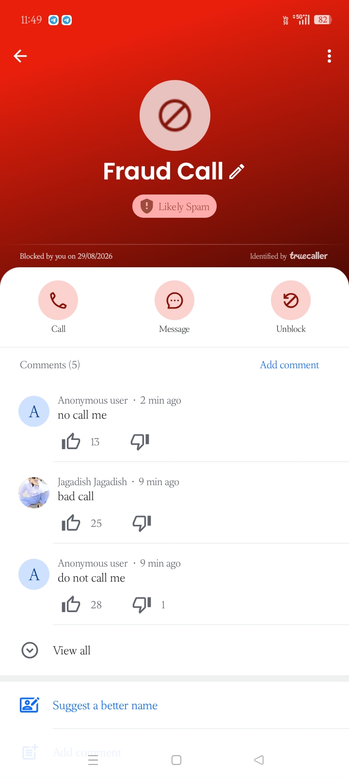 froud call please not 🚫 call me  - image 2