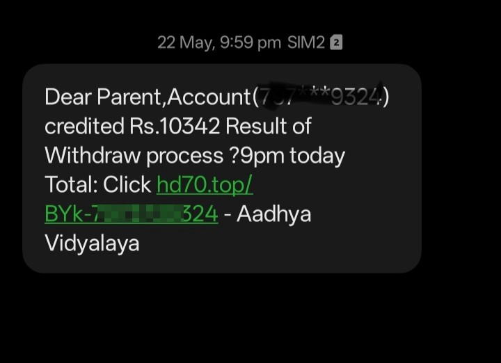Beware of deceptive, enticing messages.