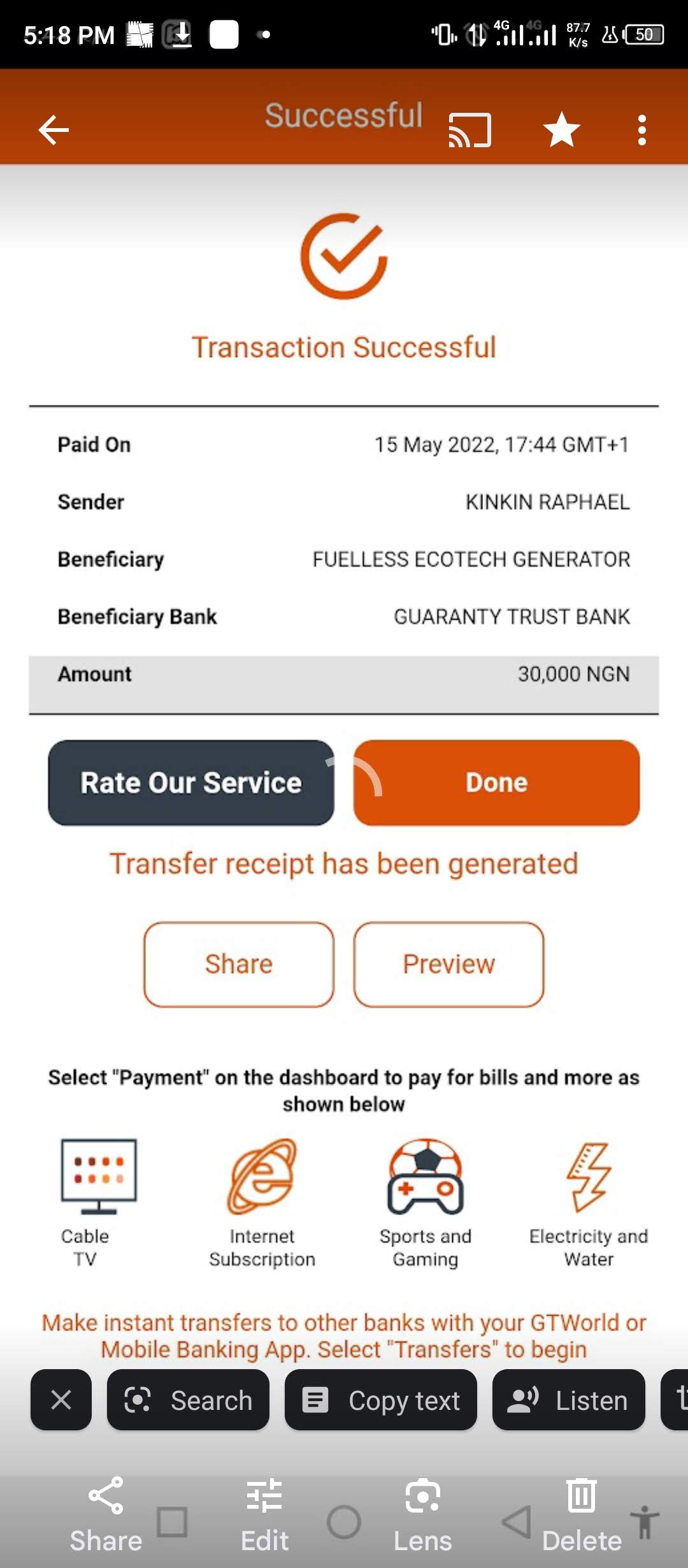 Jiji scam for Fuelless generator, lost #150,000 to fraudsters - image 2
