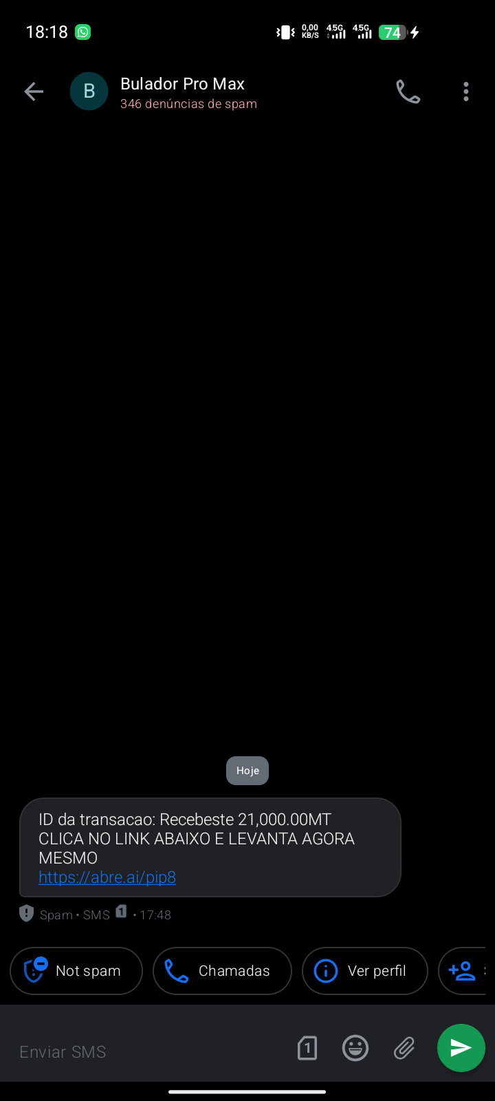 Message about Frauds and Scammers