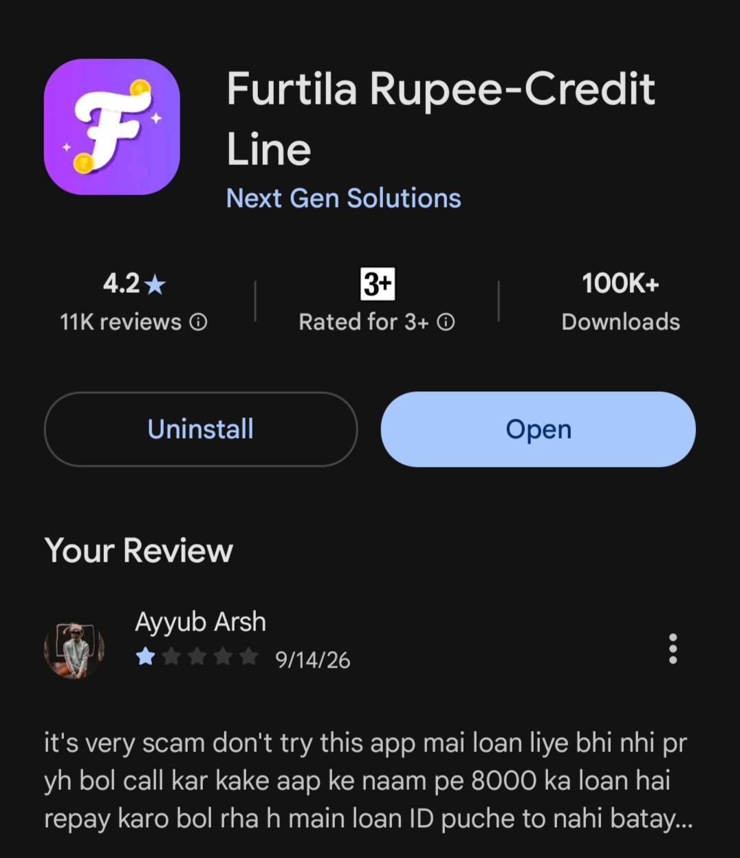 scam this app 