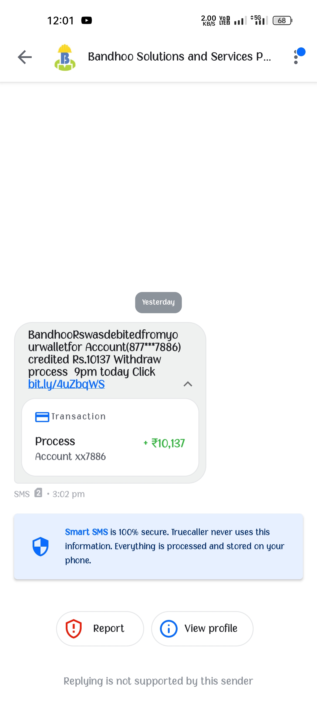 latest scam from scammers
