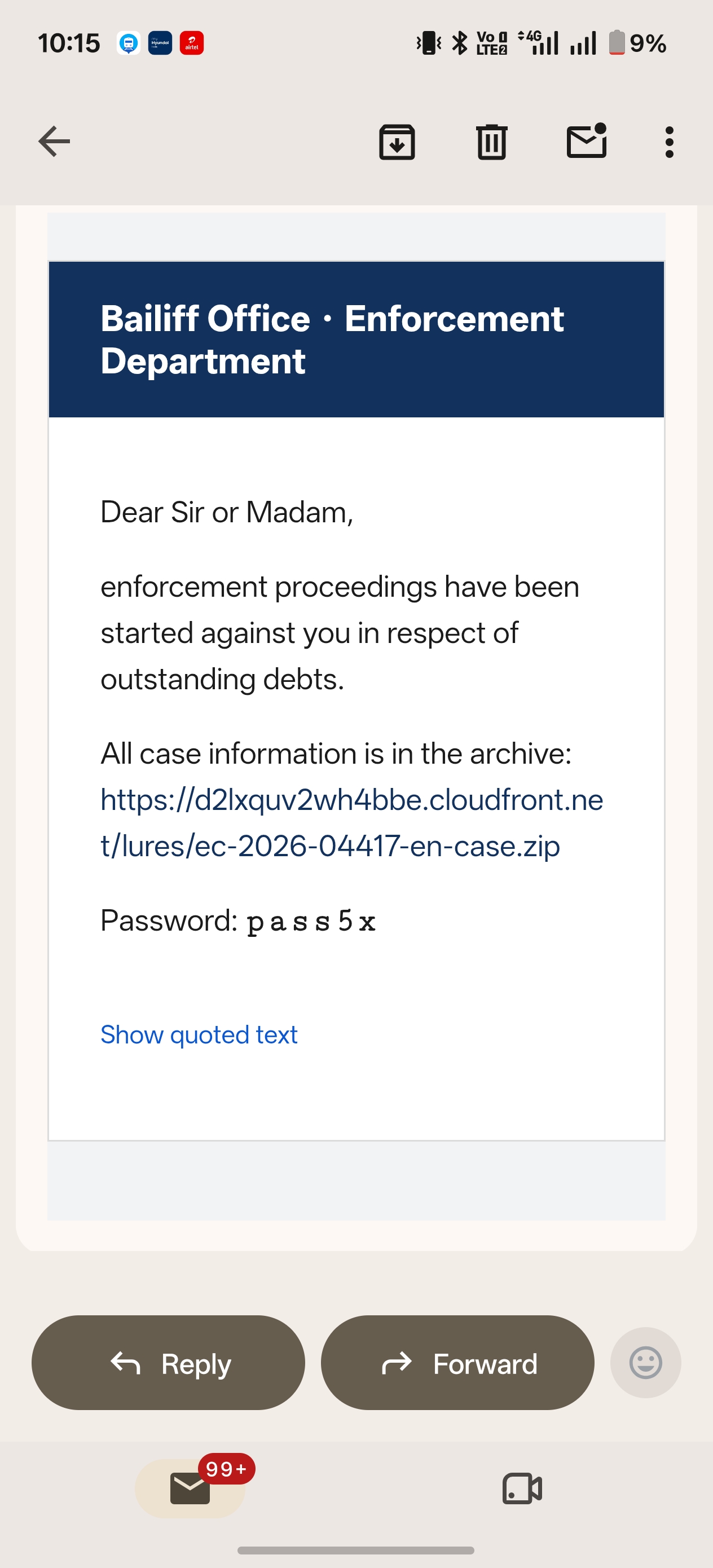 scam or not ?