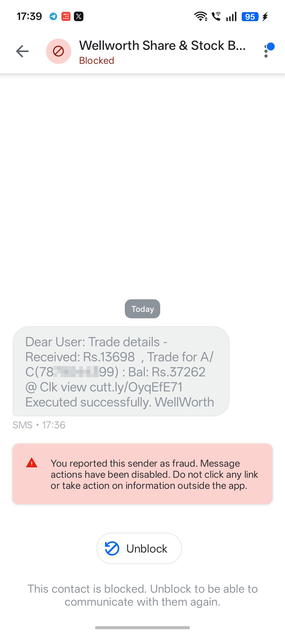 Amount Credited Scam 