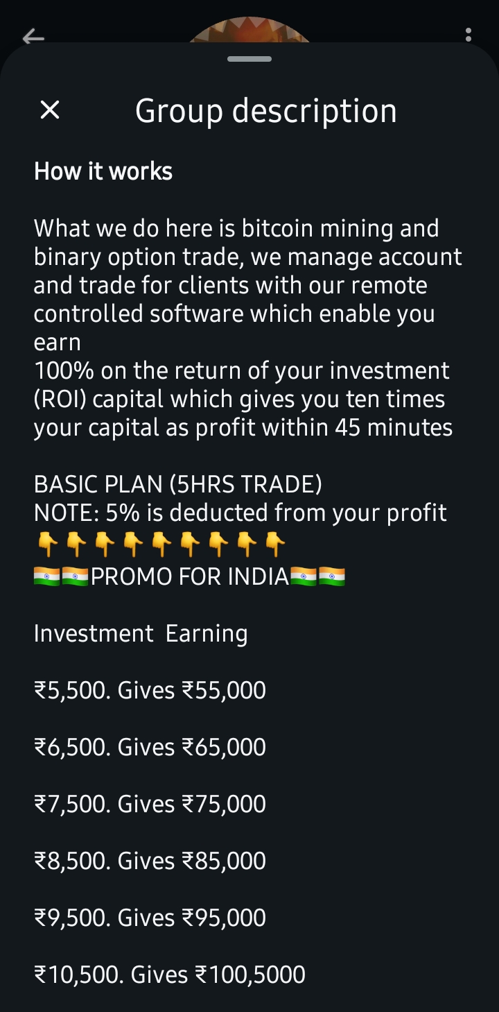 Is this a Scam Group