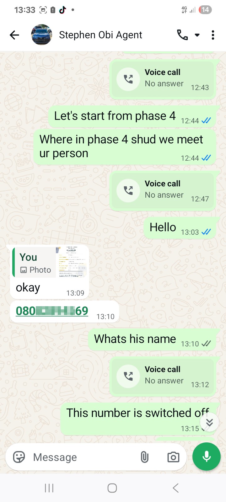 fake agent and car dealer 08063822741 09078464502 - image 3