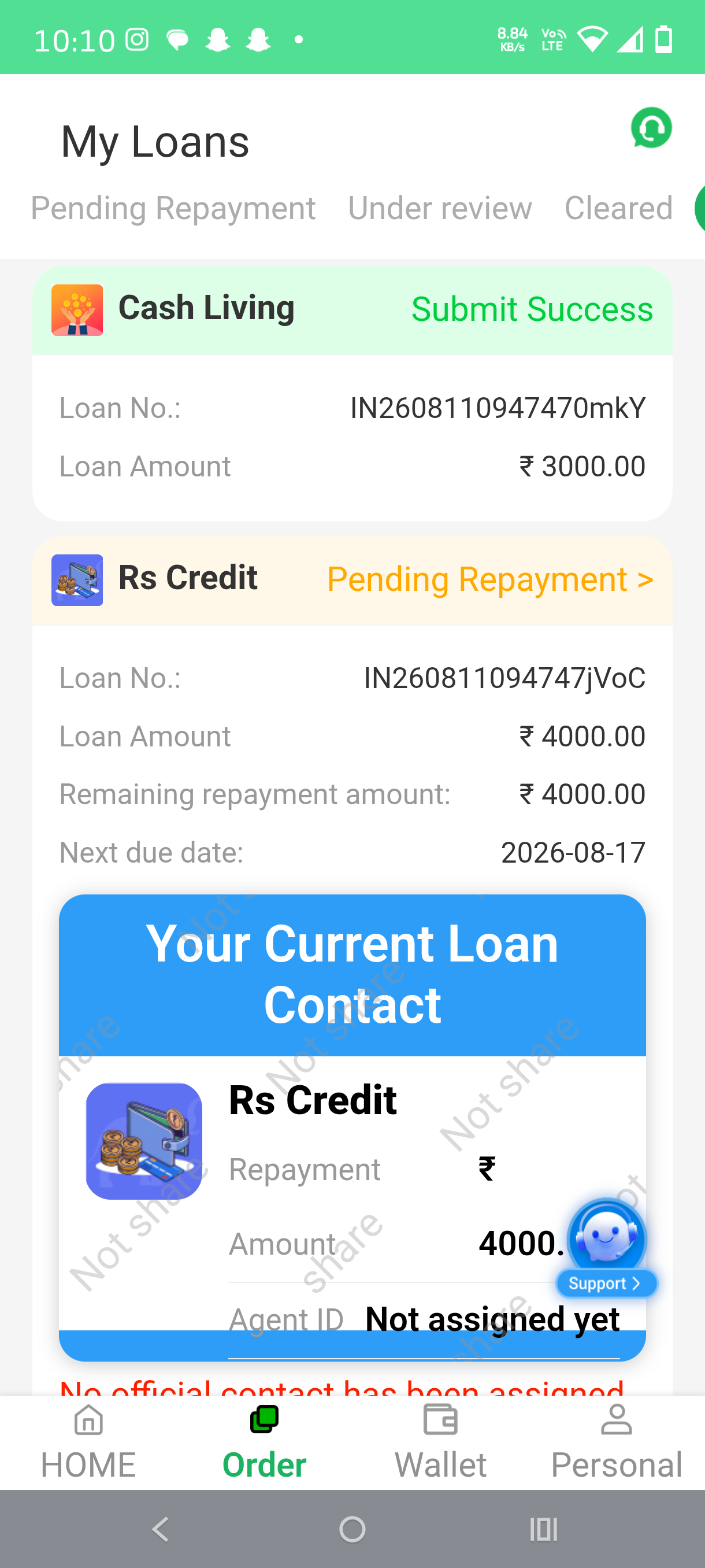 CreditRavento Loan App – Loan Disbursed Without Proper Application/Agreement - image 3