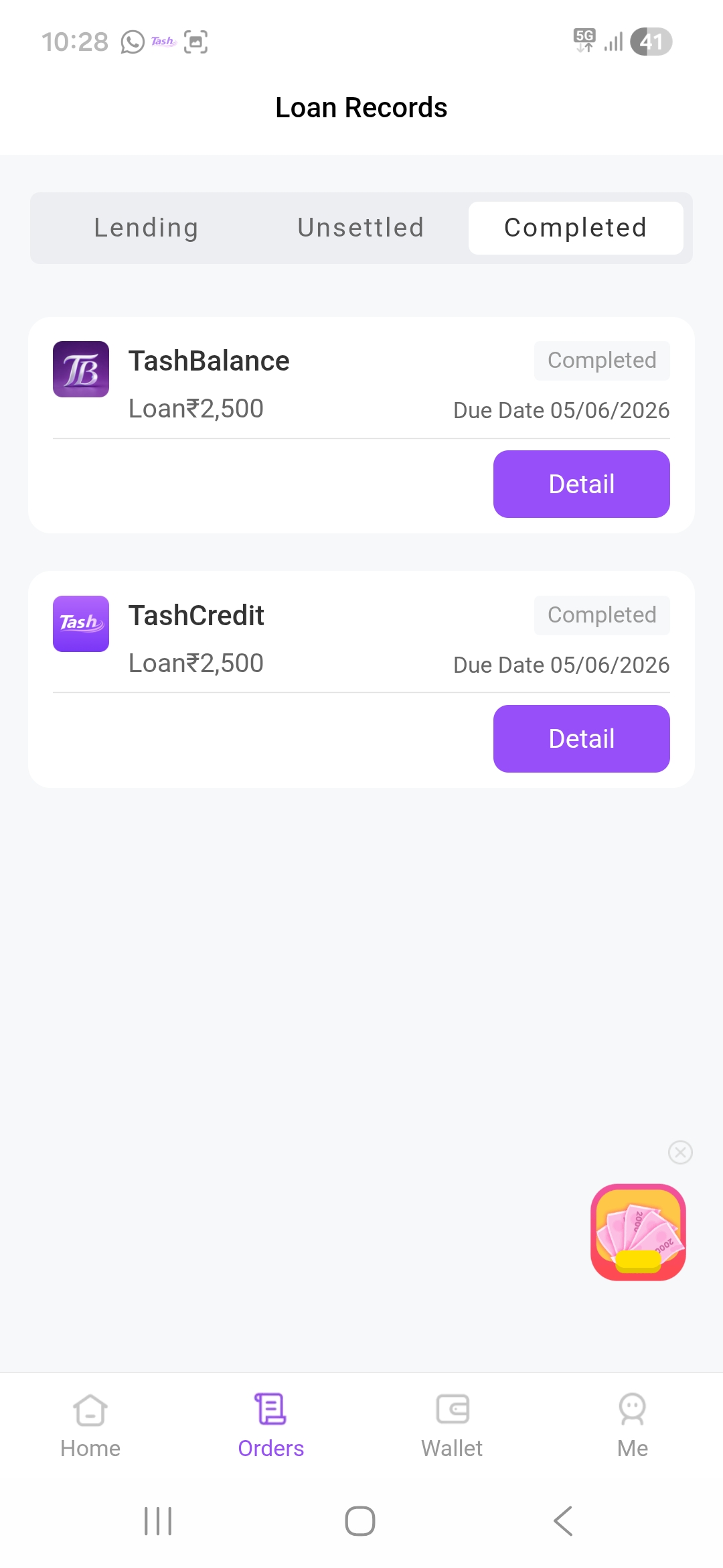 Tash Credit Loan App