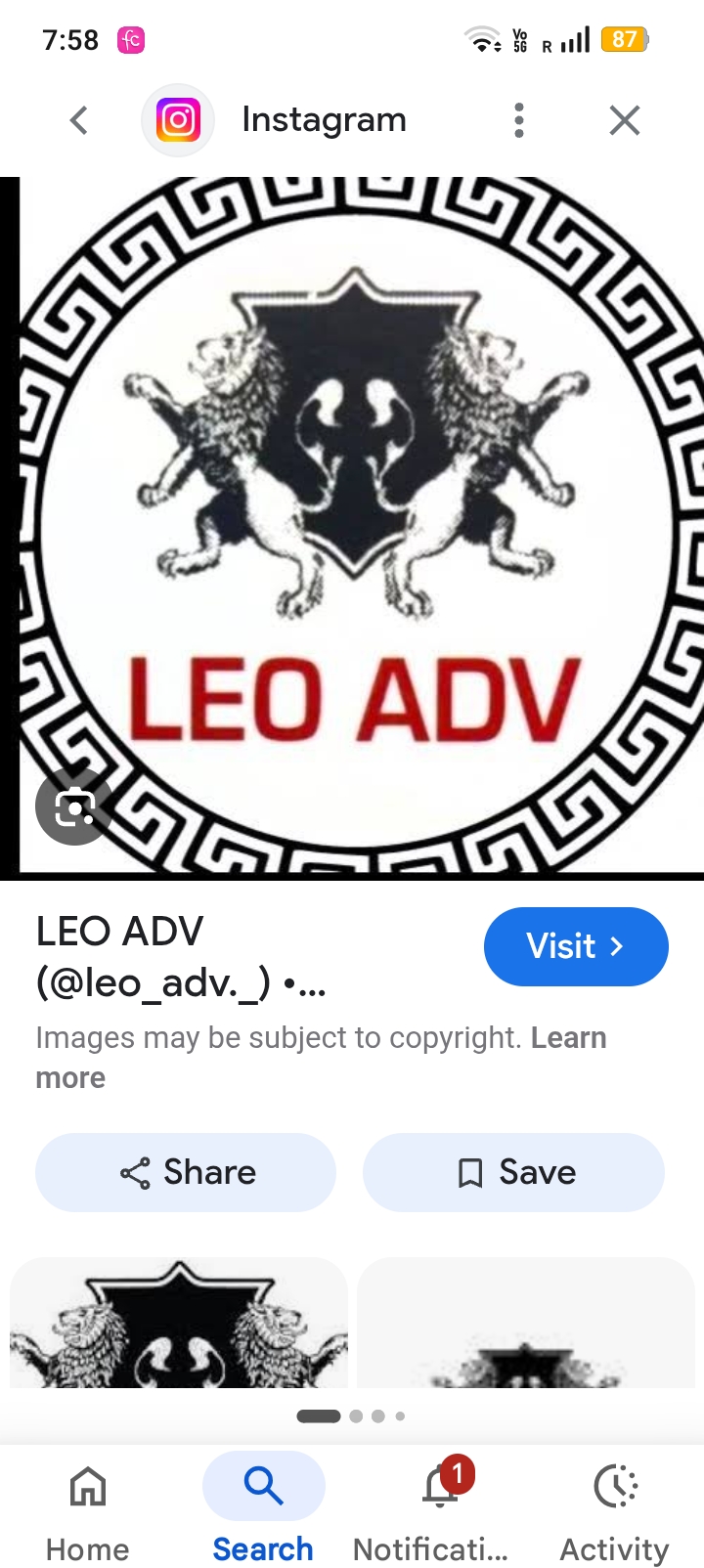 Leo advertising scam 