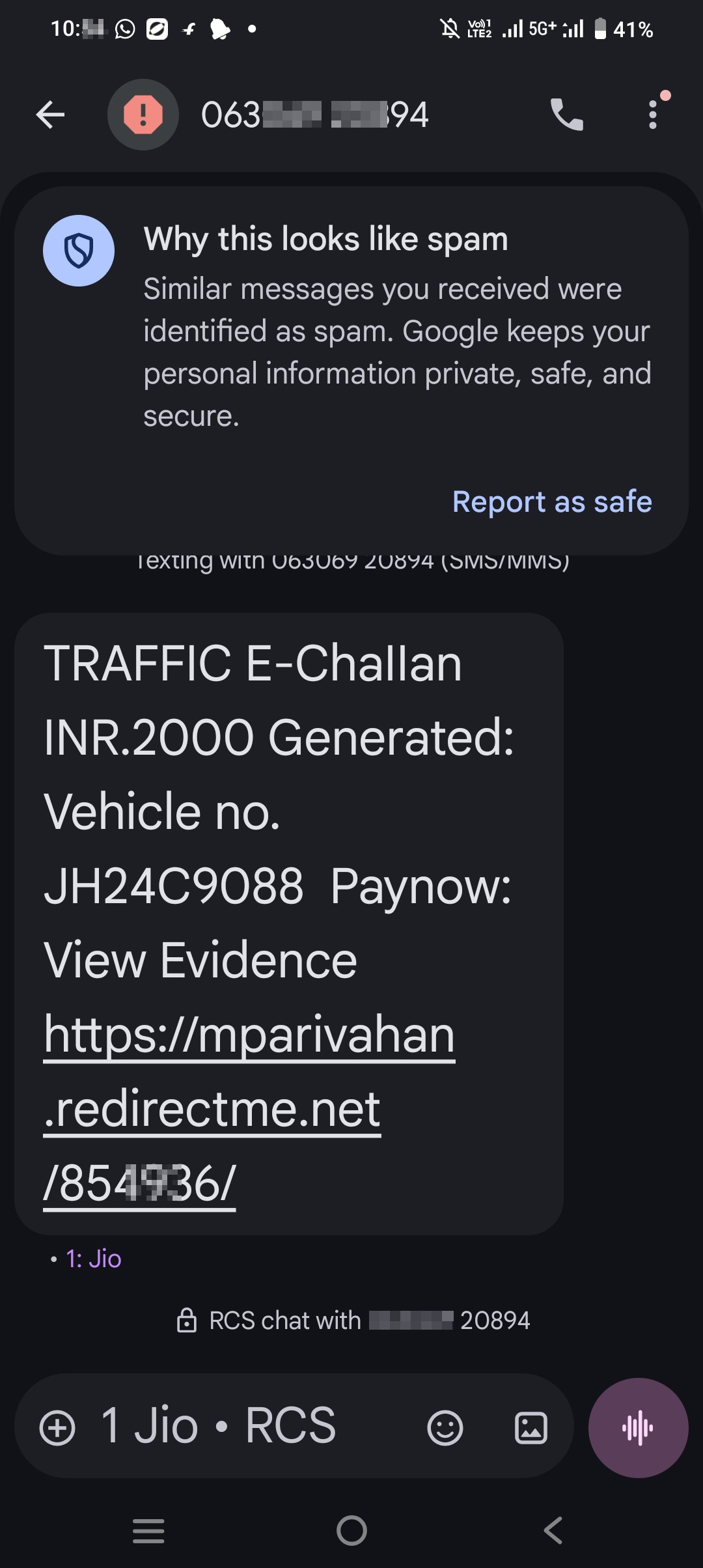 What is this message? Is it cyber fraud? - image 2