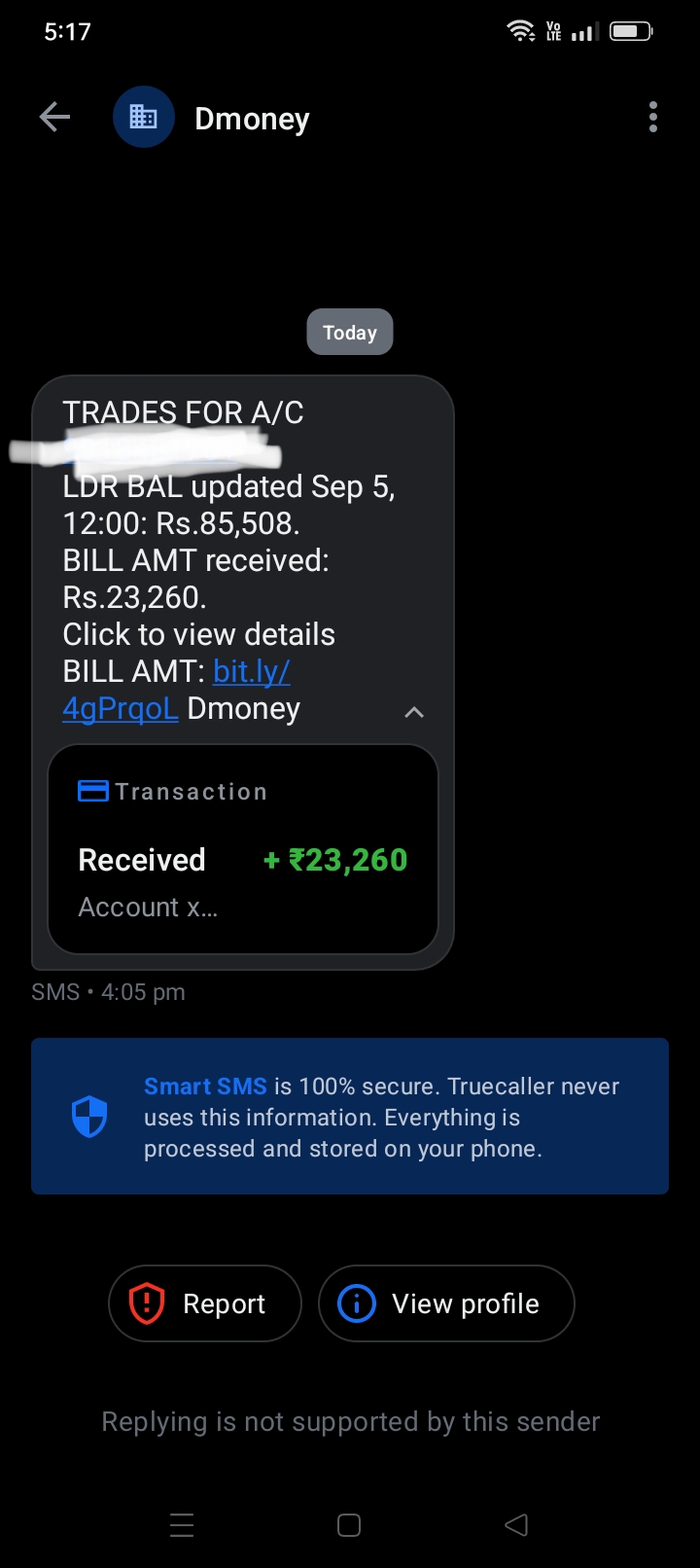 This is a fraud message.