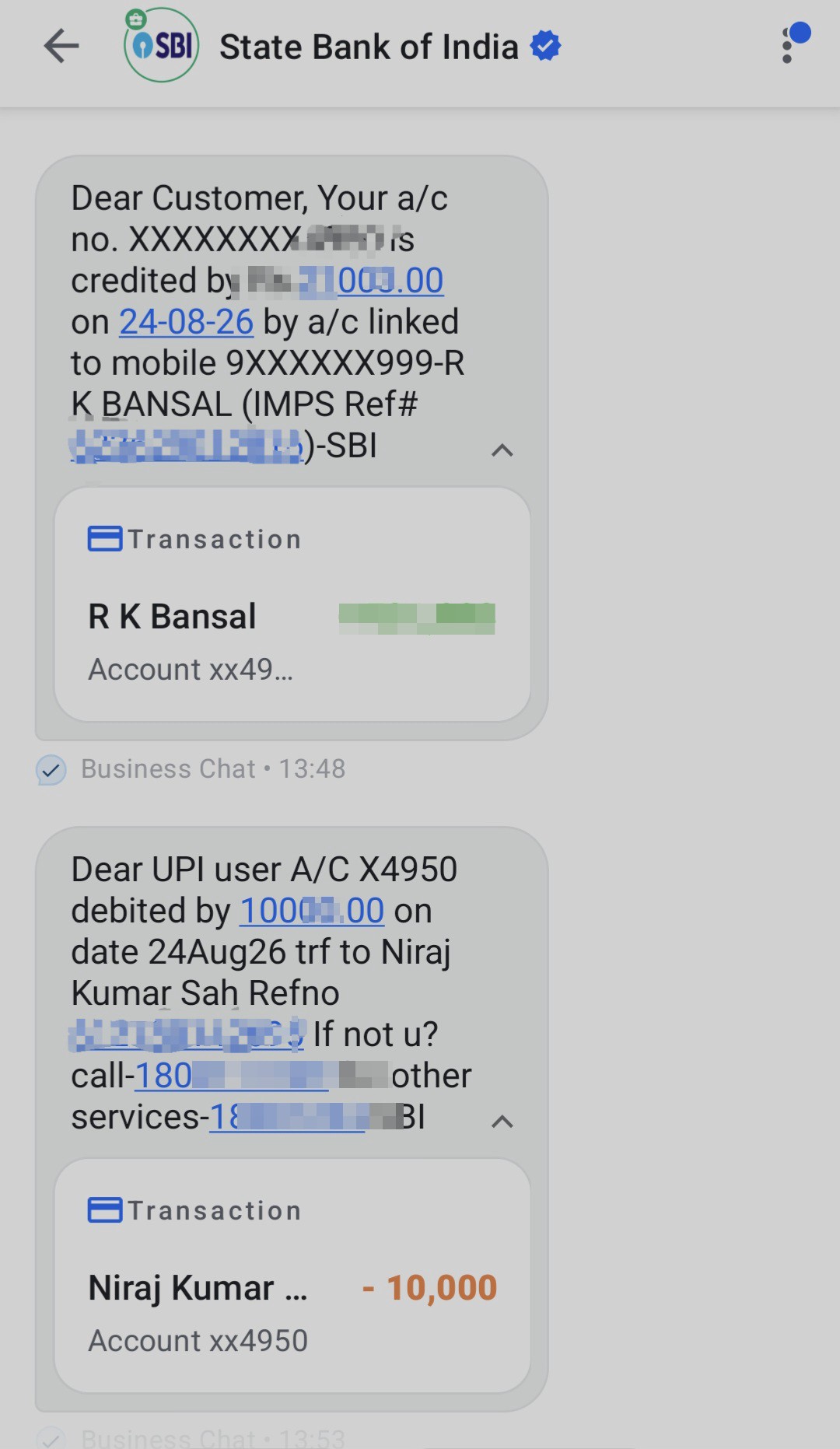 KYC data used for fake loan approval and unauthorized withdrawal