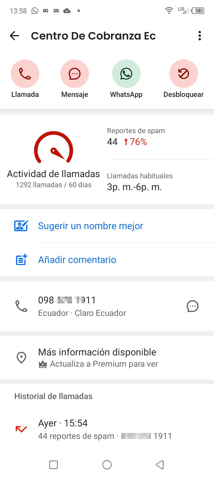 ⚠️ HARASSMENT AND IDENTITY THEFT — DO NOT ANSWER