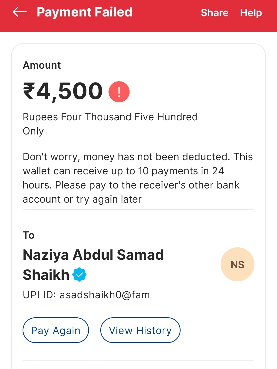 UPI payment fraud and WhatsApp hack account review - image 2
