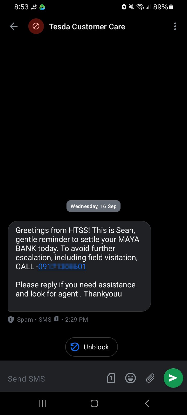 This is a Scam