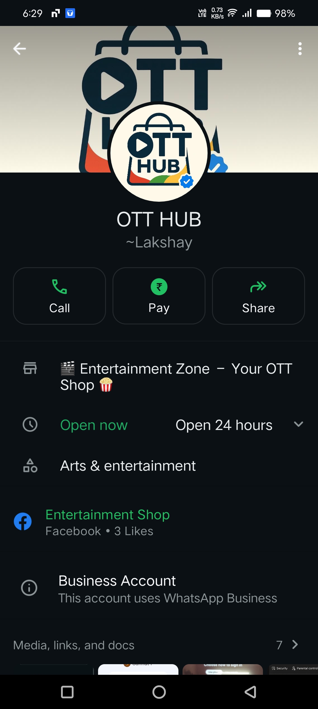 OTT HUB Scam - image 4