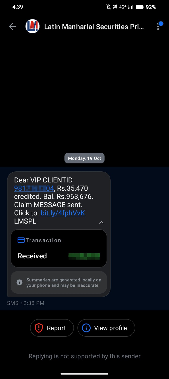 the scam