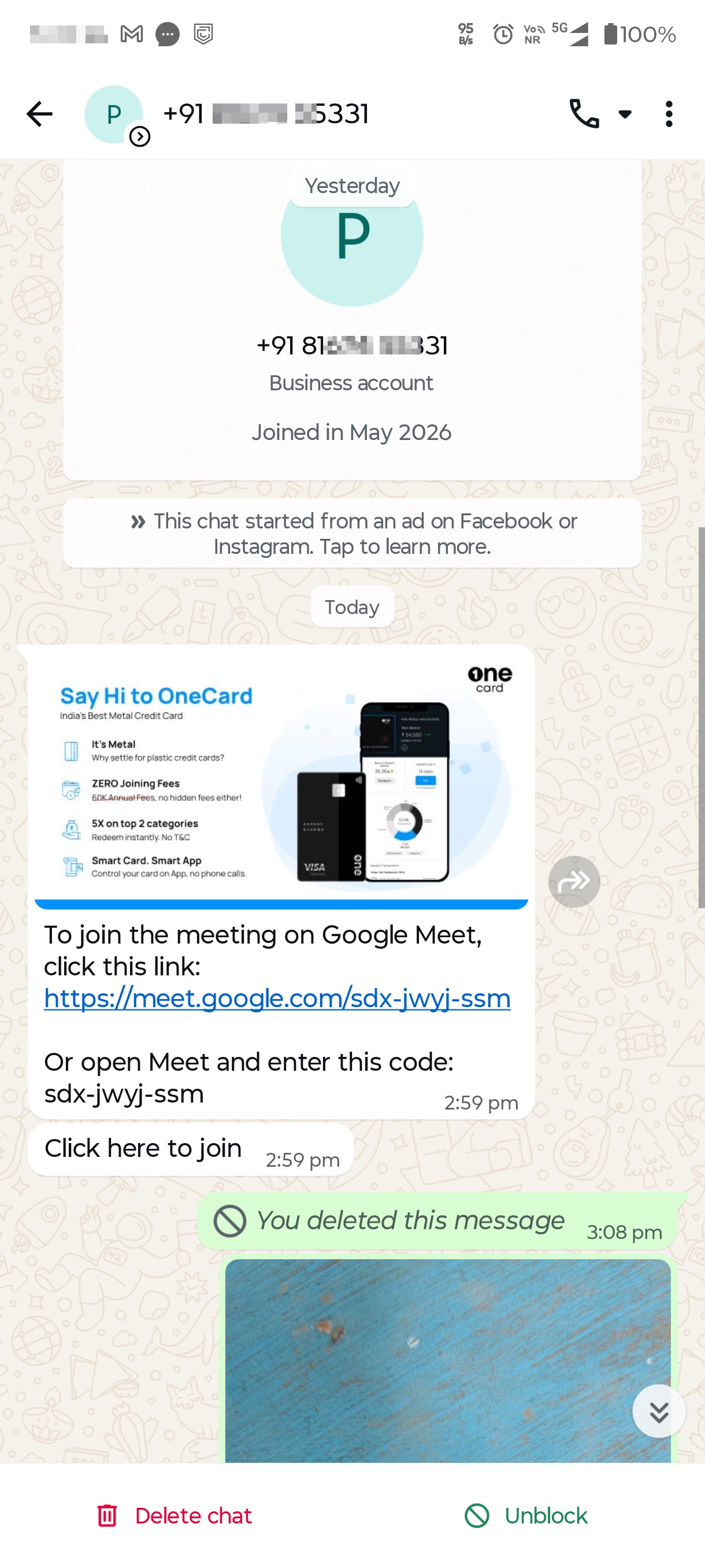 one card froud scam 