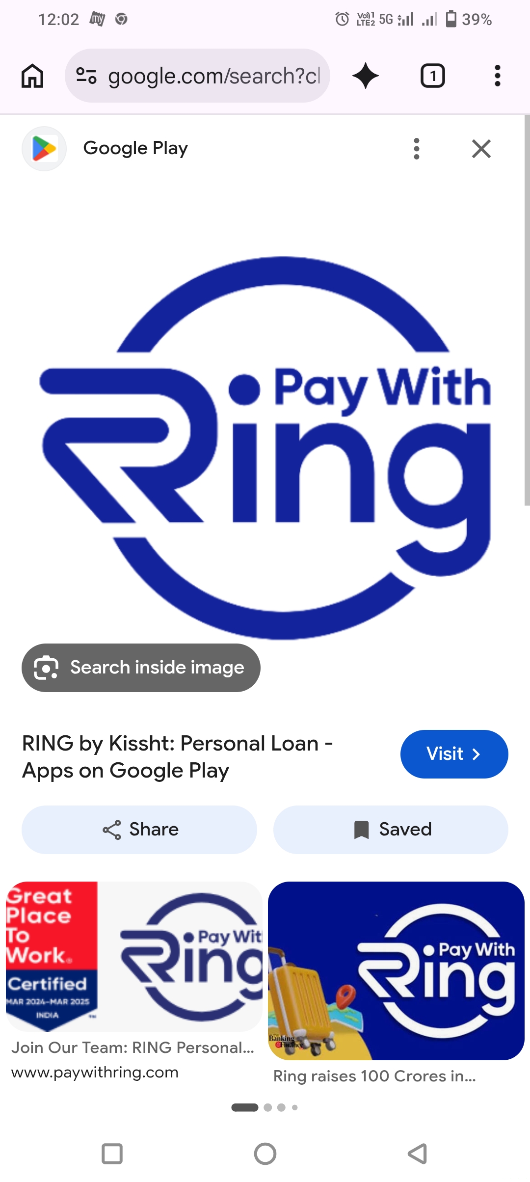 The Ring Kisst app is a fraud.