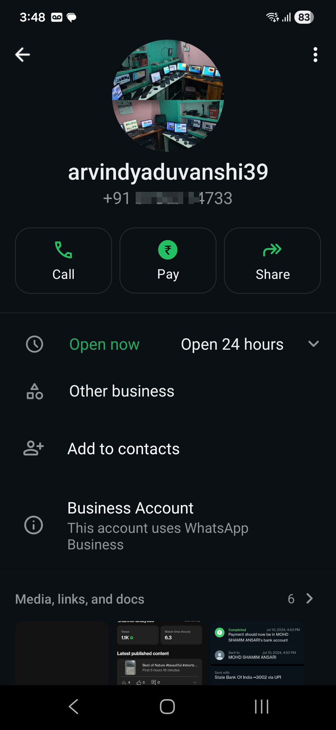 YouTube Scam