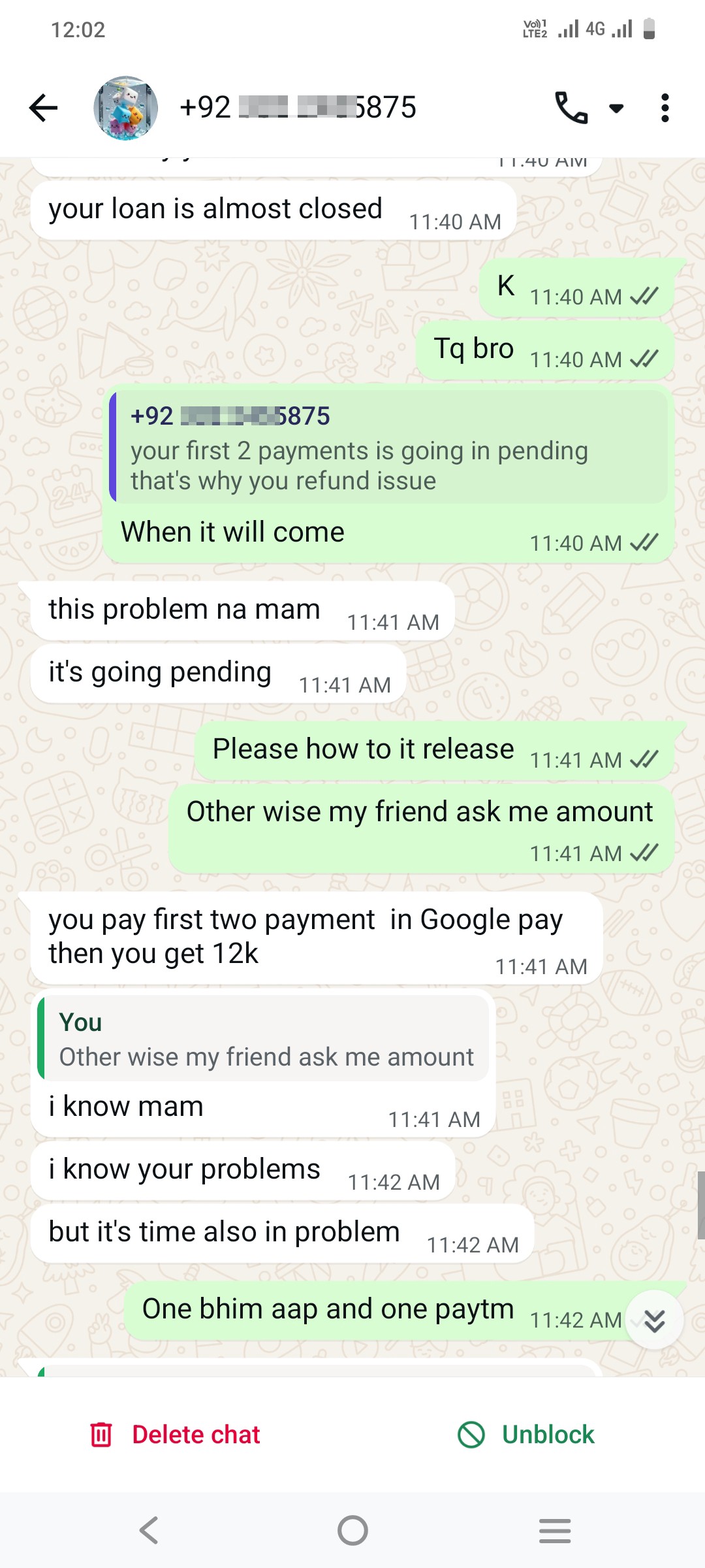 scammer harassment  - image 2