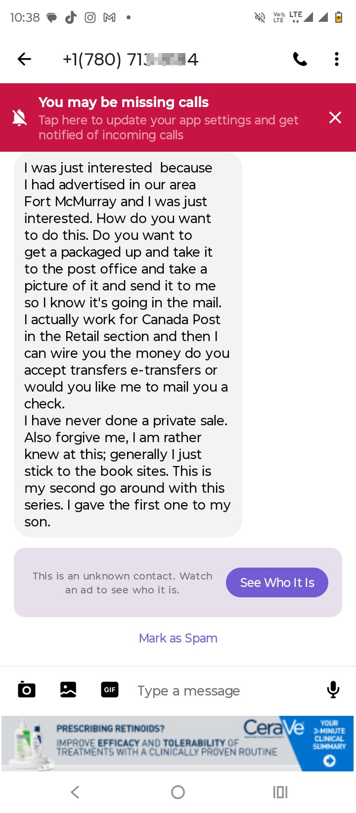 KIJIJI CANADA SCAMMER 