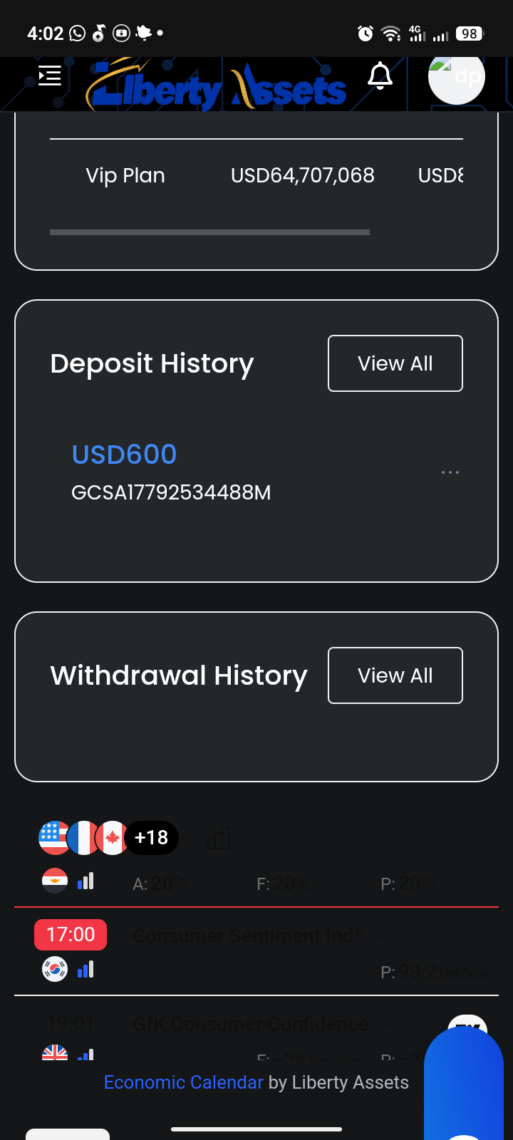 Scam involving supposed deposit in Liberty Assets - image 5