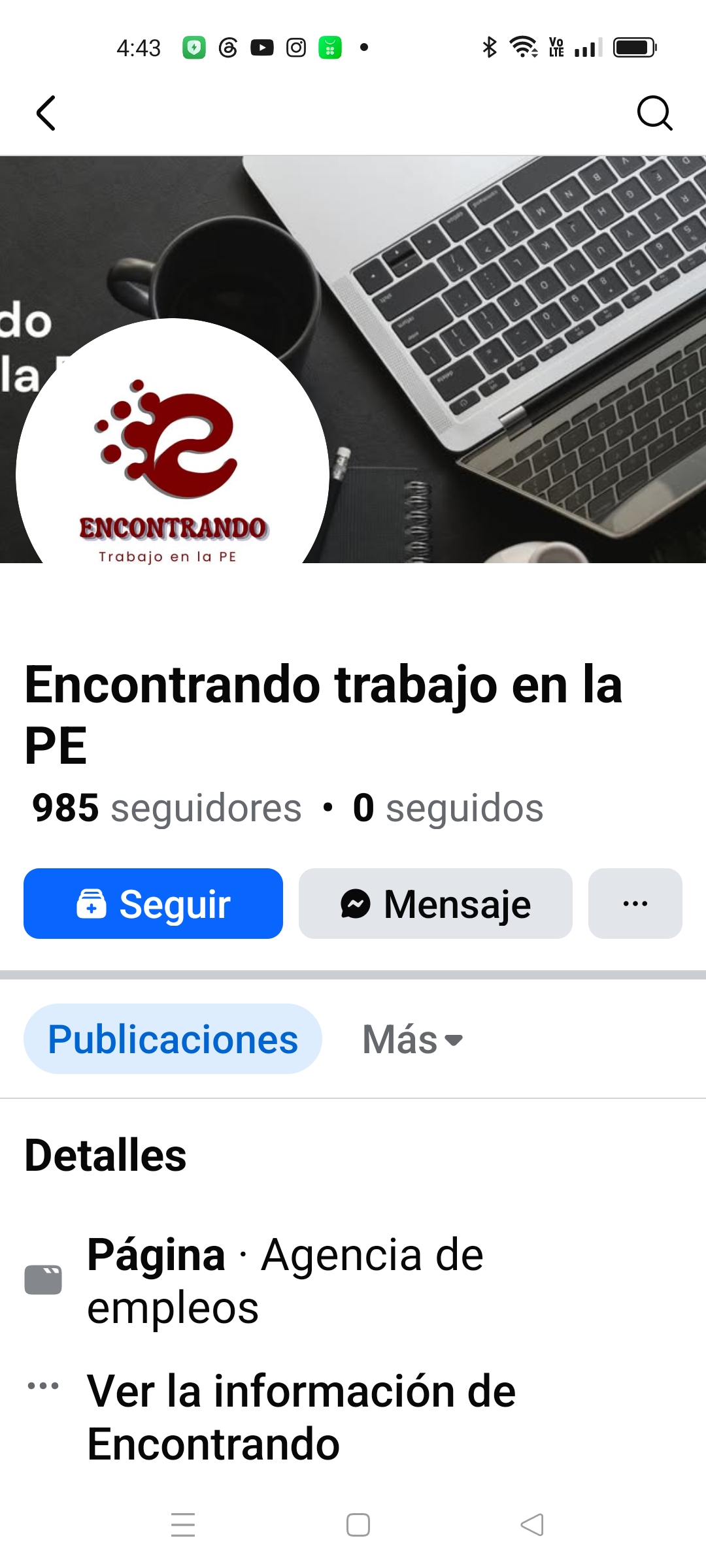 Scam via Facebook and Telegram