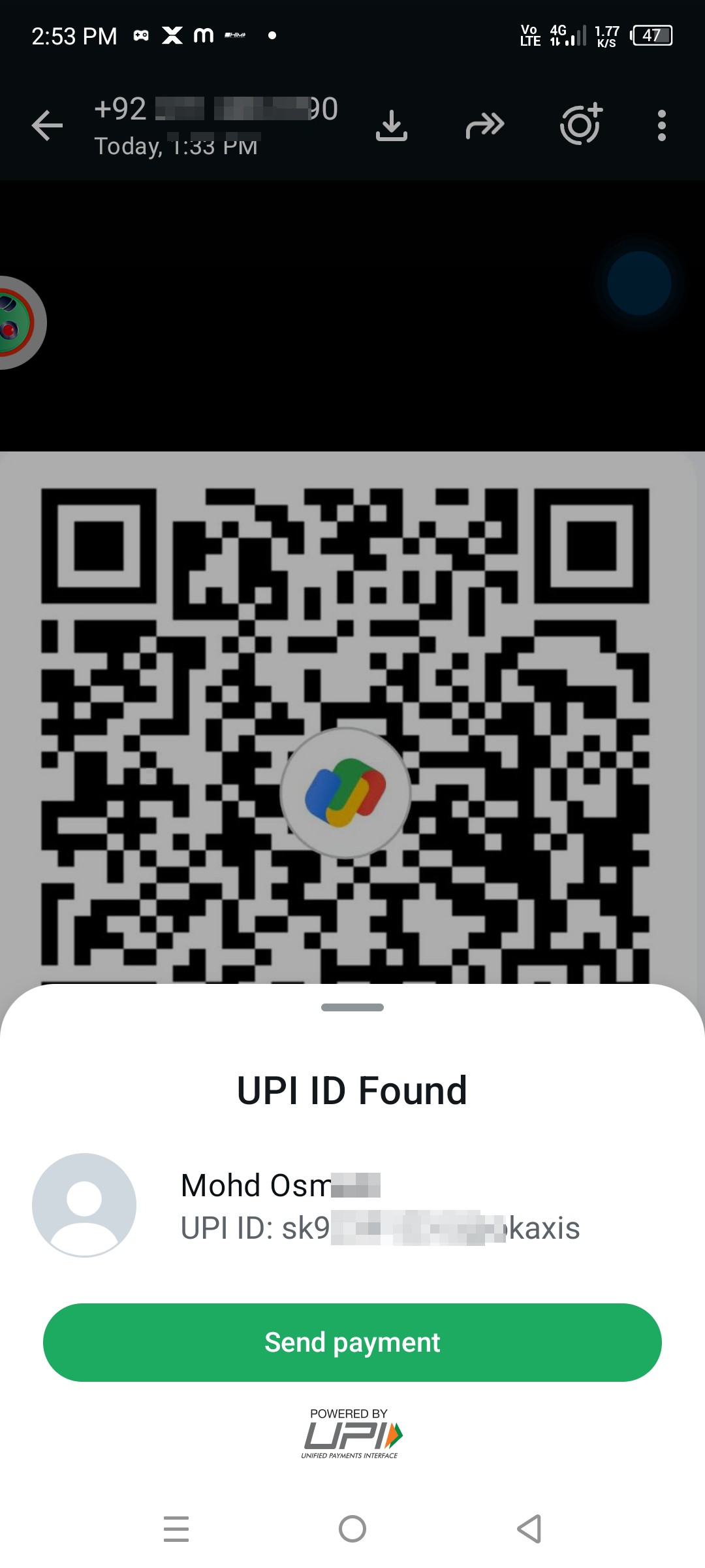 marfing photos my all contacts my number Pakistan hacked sir please help me sir? - image 4