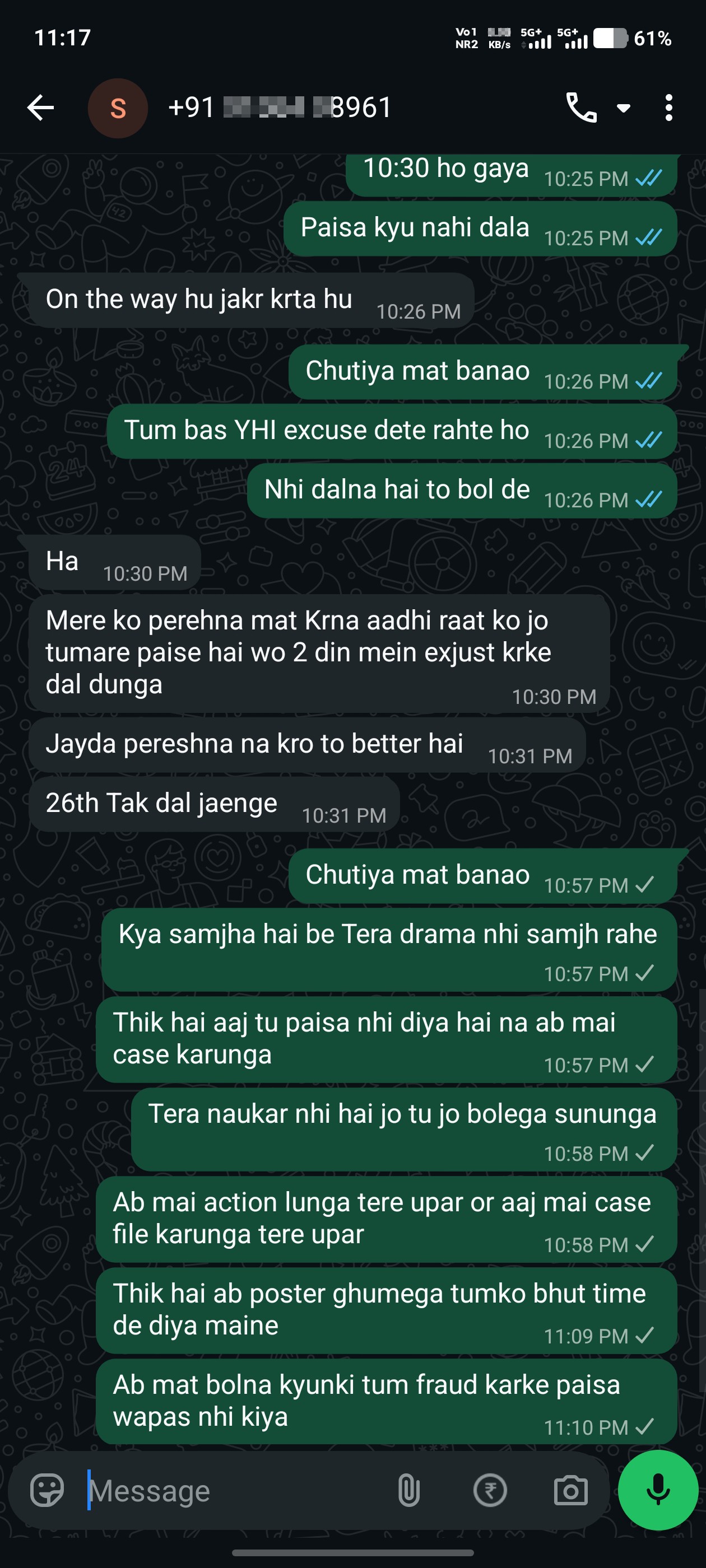 ⚠️ ₹1.5 Lakh Fraud by Sujal – Stay Alert - image 2