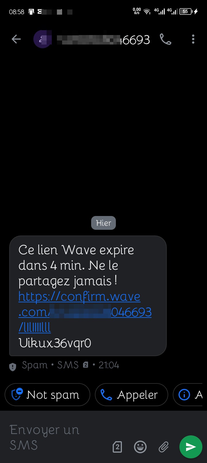 SCAM ON WAVR