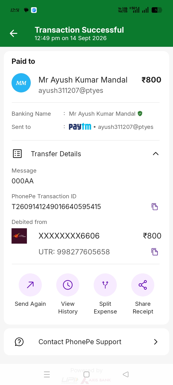 They want to take money from a fake loan