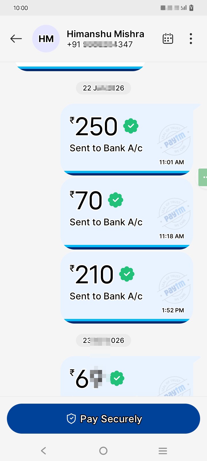 Got scammed by Himanshu Jha  - image 5