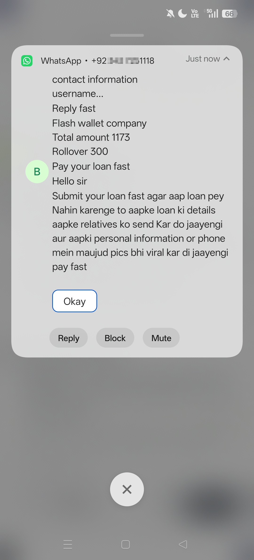 loan scammer  - image 3