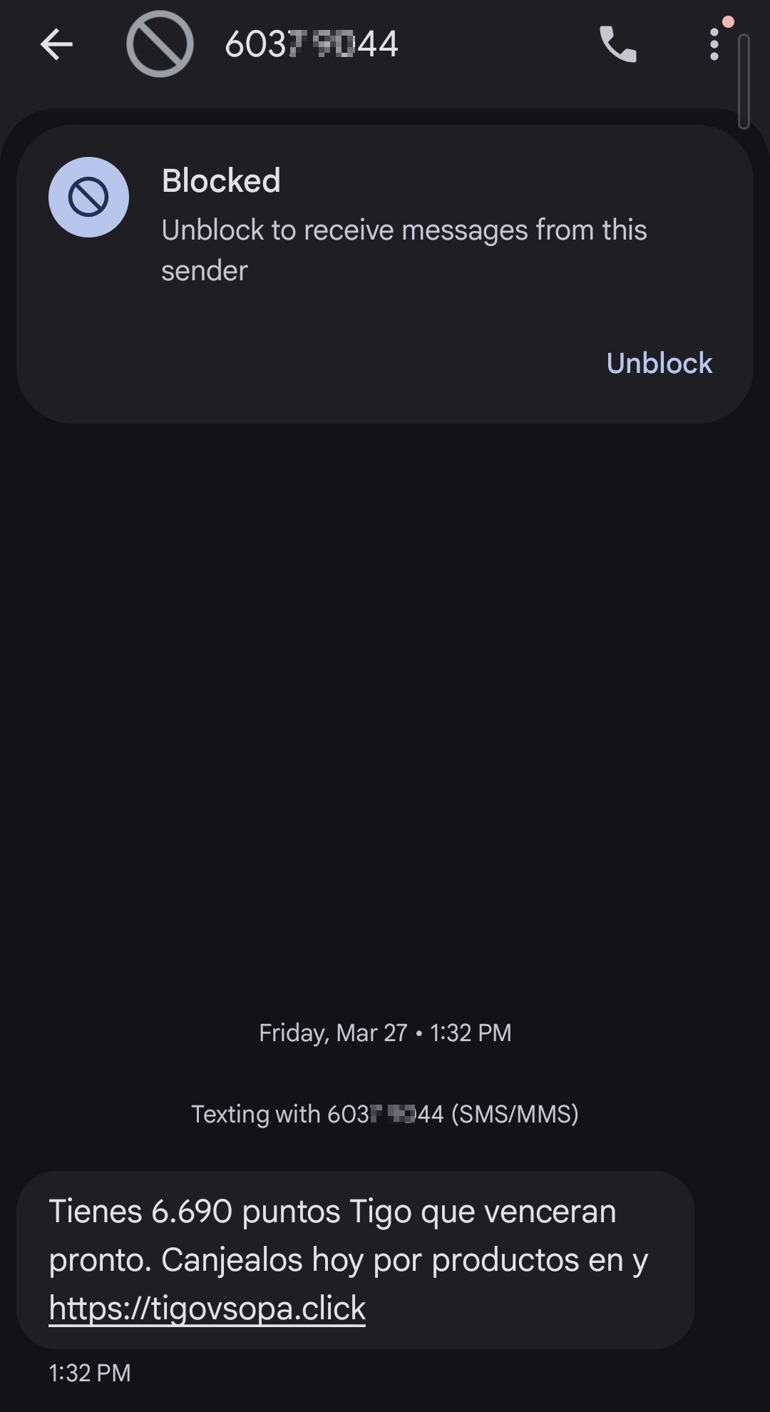 TIGO SCAM EL SALVADOR