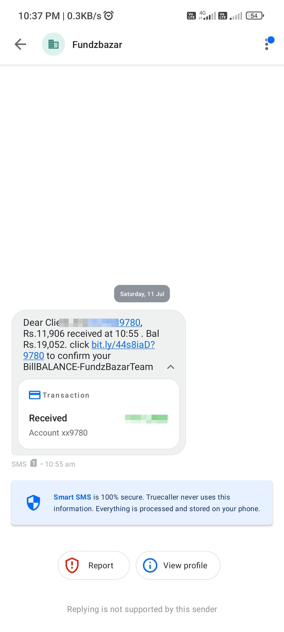 What a scam