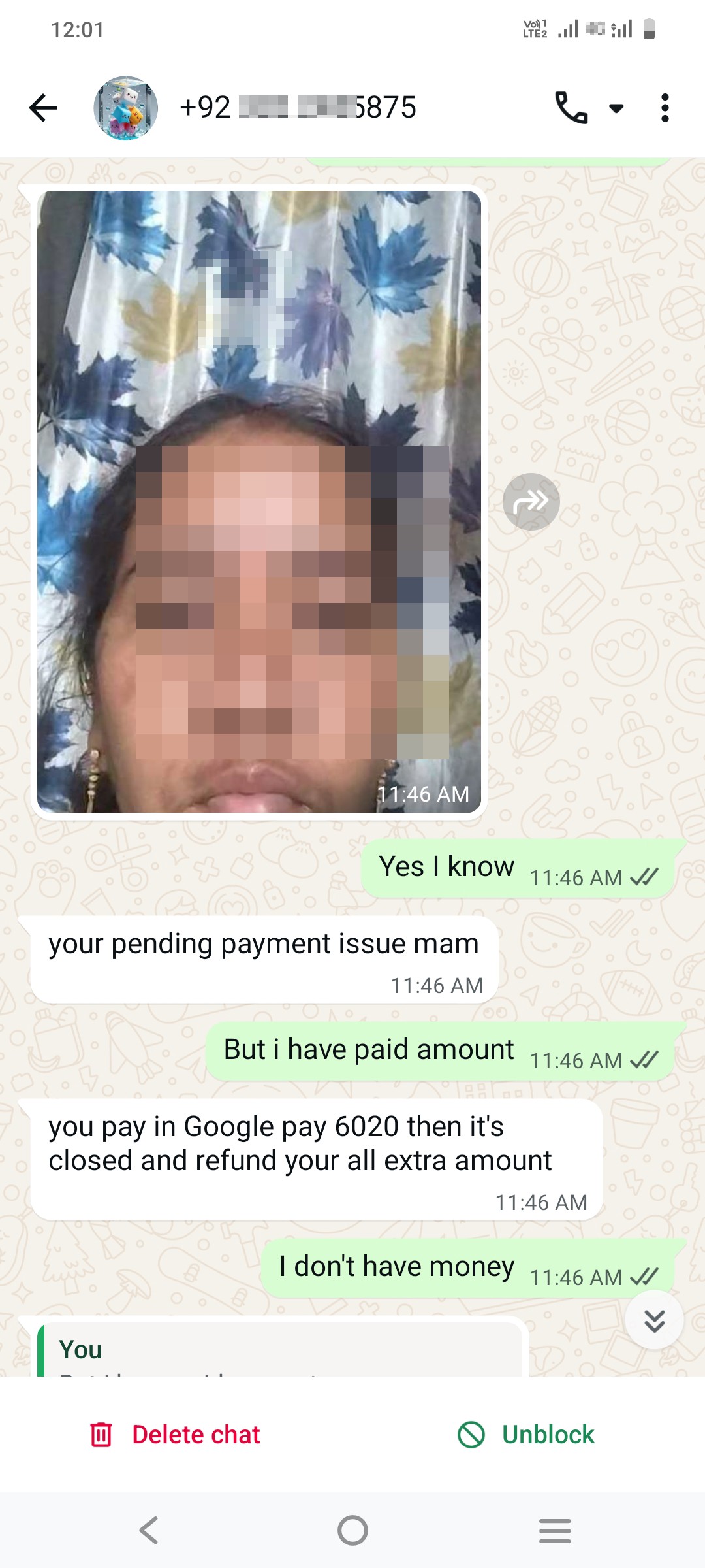 scammer harassment  - image 5
