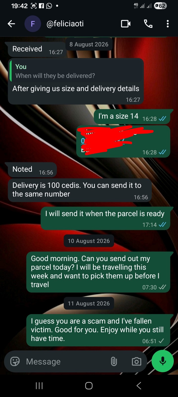 I got scammed by an online vendor  - image 4