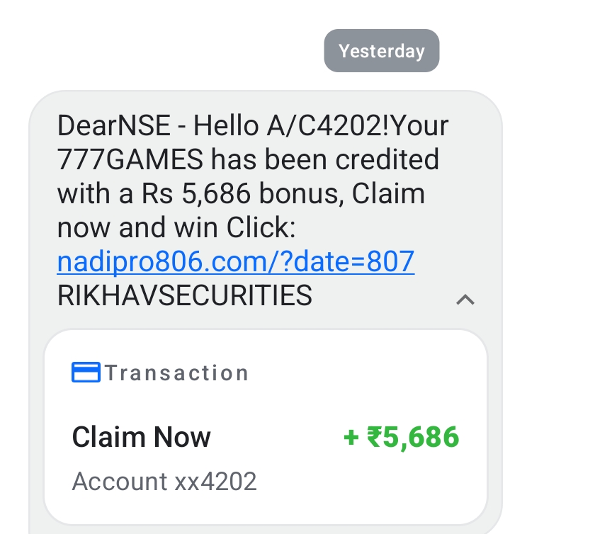 Don't open such messages.