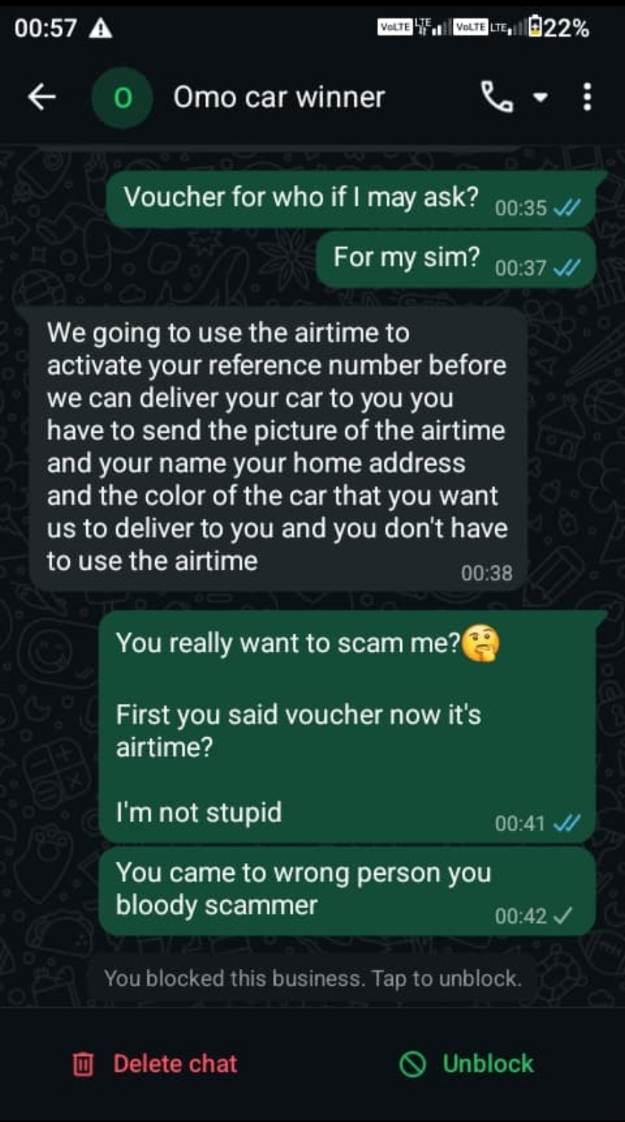OMO Scam - image 3