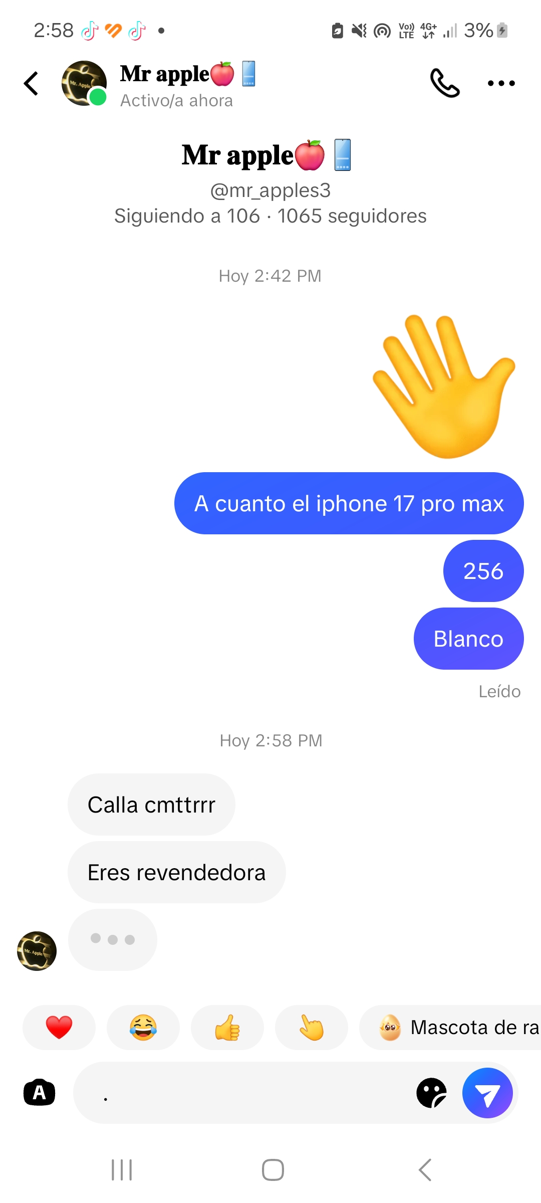 iPhone scammer