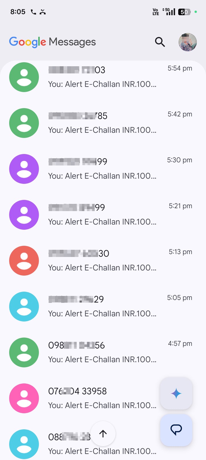 Spam message - image 2