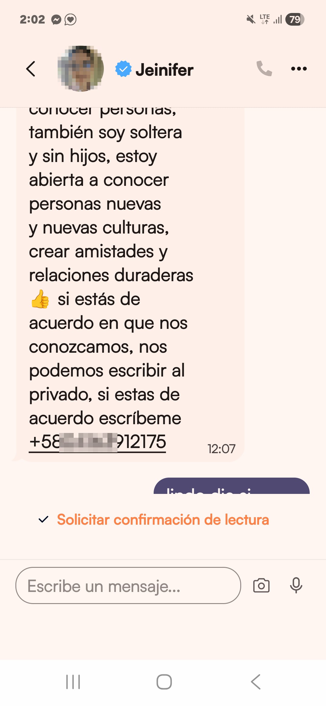 Dr. Jeiniffer wrote to me, it seems like a scam