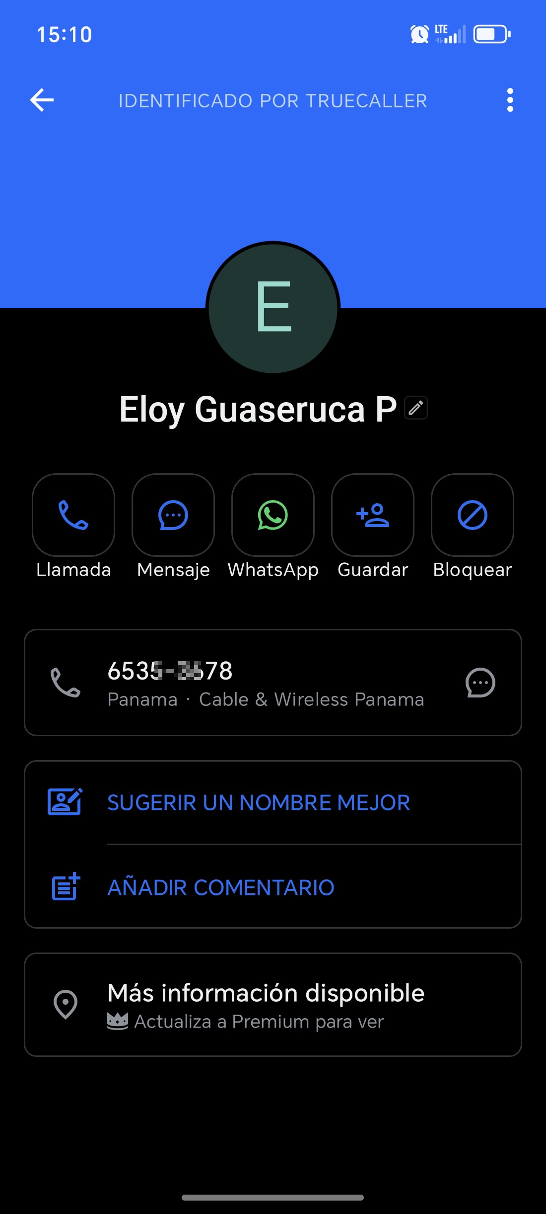 estafa pendiente 