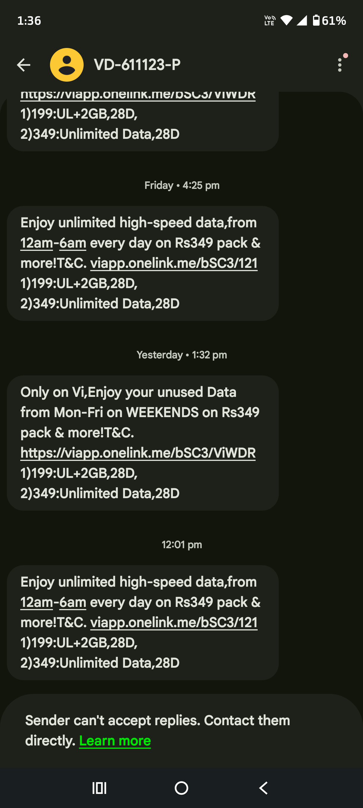 please don't click